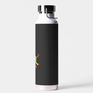 Beste Giraffen-Kunst für Männer Frauen Erwachsene Trinkflasche