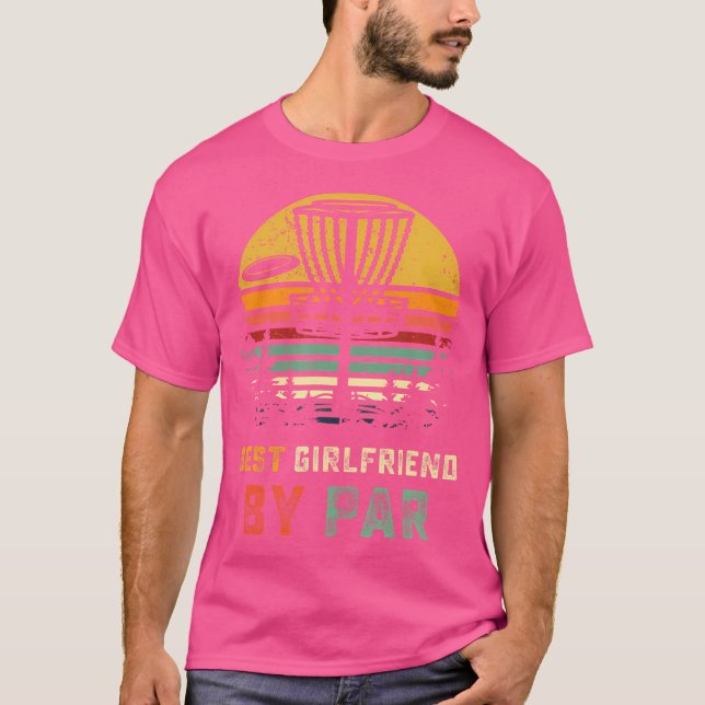 Beste Girlfriend Disk Golf Gf Frisbees Disc Golfer T-Shirt (Vorderseite)