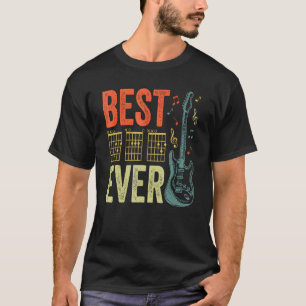 Beste Gitarre Vater Ever Chords Beste Vater Gitarr T-Shirt