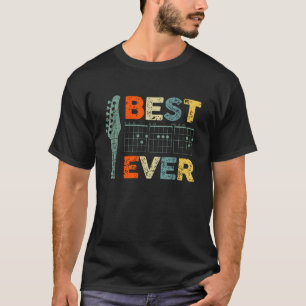 Beste Gitarre Vater je Chords Gitarrenväter Tag Va T-Shirt