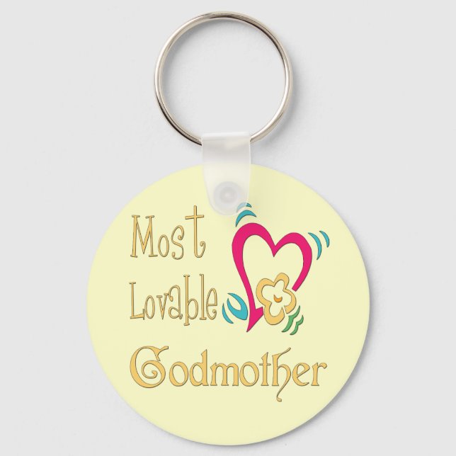 Beste Godmatergeschenke Schlüsselanhänger (Vorderseite)