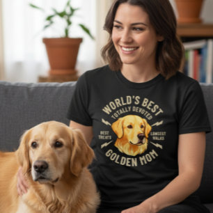 Beste Golden Retriever-Mama der Welt T-Shirt