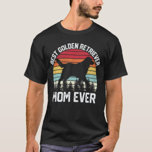 Beste Golden Retriever-Mutter Golden Dog Mom Fraue T-Shirt