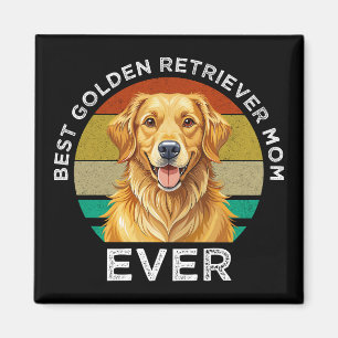 Beste Golden Retriever-Mutter überhaupt Magnet