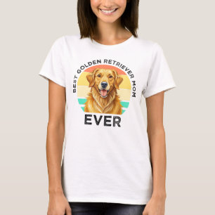 Beste Golden Retriever-Mutter überhaupt T-Shirt