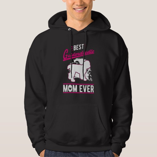 Beste Goldendoodle-Mutter überhaupt Hoodie (Vorderseite)
