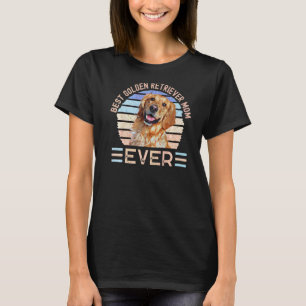 Beste Goldene Retriever Mama je Muttertag T-Shirt