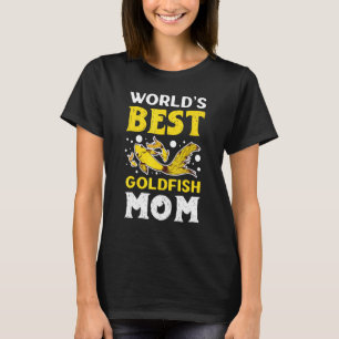 Beste Goldfisch-Mutter der Welt Aquarium-Fischzüch T-Shirt