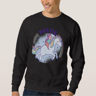 Beste Grafik Pferdeliebhaber Reitsport Reiter Pfer Sweatshirt