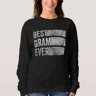 Beste Gram Ever Grandma Mama Nordic Walking in der Sweatshirt