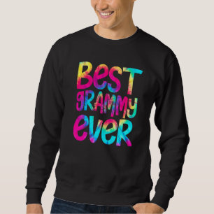 Beste Grammy Ever Tie Dye Muttertag Mütter Frauen Sweatshirt