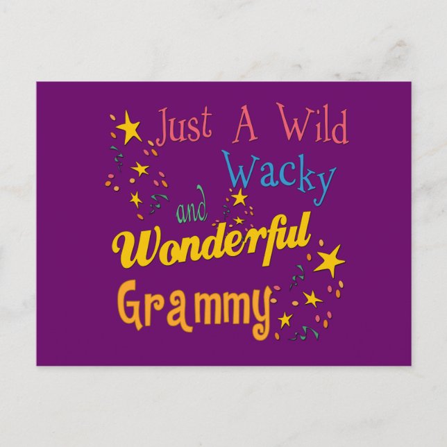 Beste Grammy-Geschenke Postkarte (Vorderseite)