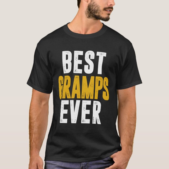 Beste Gramps je T-Shirt (Vorderseite)