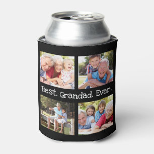 Beste Grandad je 4 Foto Collage Fun Keepake C Dosenkühler