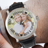 Beste Grandad-Uhr für Personalisiertes Foto