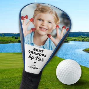 Beste GRANDPA Par - Custom Foto - Vatertag Golf Headcover