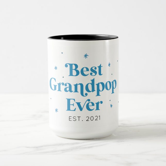 Beste Grandpop-Tasse je First Grandchild Coffee Tasse (Zentrum)