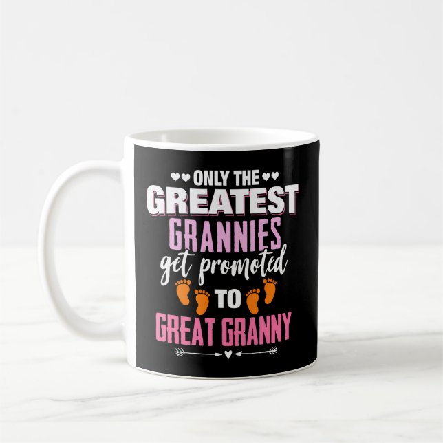 Beste Grannies werden in Großauma geworben Kaffeetasse (Links)