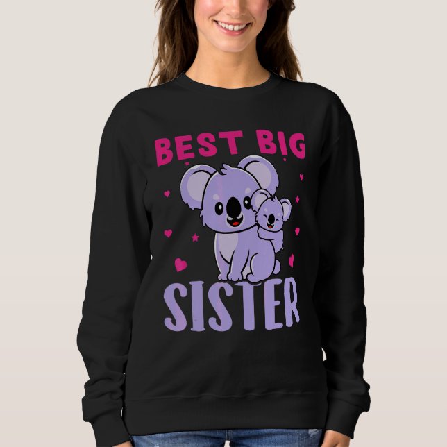 Beste große Schwester 1 Sweatshirt (Vorderseite)