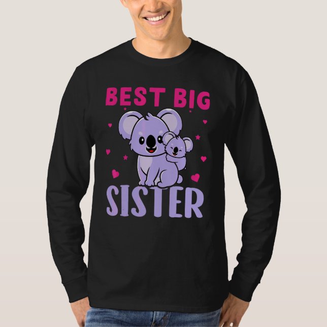 Beste große Schwester 1 T-Shirt (Vorderseite)