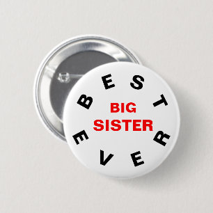 Beste große Schwester je Button