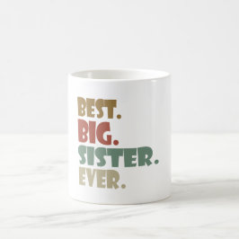 Beste große Schwester überhaupt Älteres Geschwiste Kaffeetasse