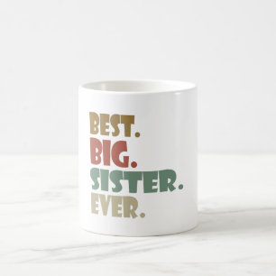 Beste große Schwester überhaupt Älteres Geschwiste Kaffeetasse