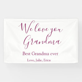 Beste Großeltern Foto-Geschenke Klassiker Banner