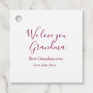 Beste Großeltern Foto-Geschenke Klassiker Geschenkanhänger