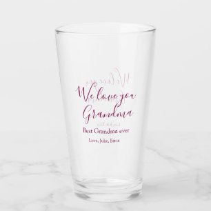Beste Großeltern Foto-Geschenke Klassiker Glas