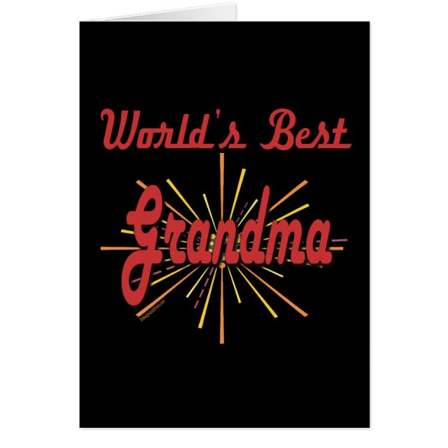 Beste Großmutter-Geschenke (Vorne)