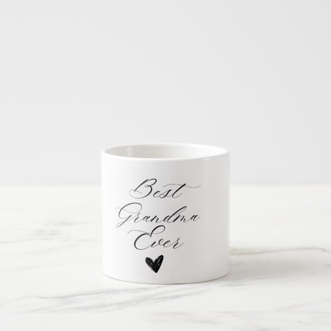 Beste Großmutter je Espressotasse (Vorderseite)