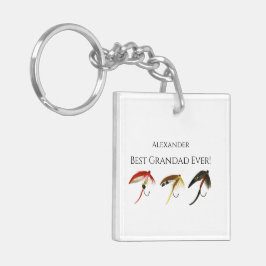 Beste Großmutter je! Fisch Fischerei Fischer Fisch Schlüsselanhänger