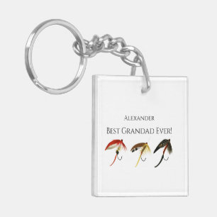 Beste Großmutter je! Fisch Fischerei Fischer Fisch Schlüsselanhänger