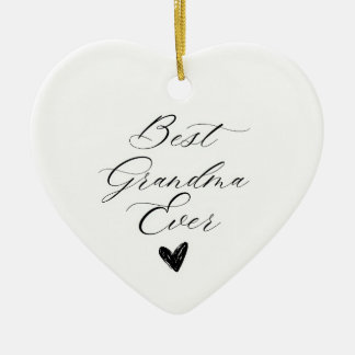 Beste Großmutter je Keramik Ornament