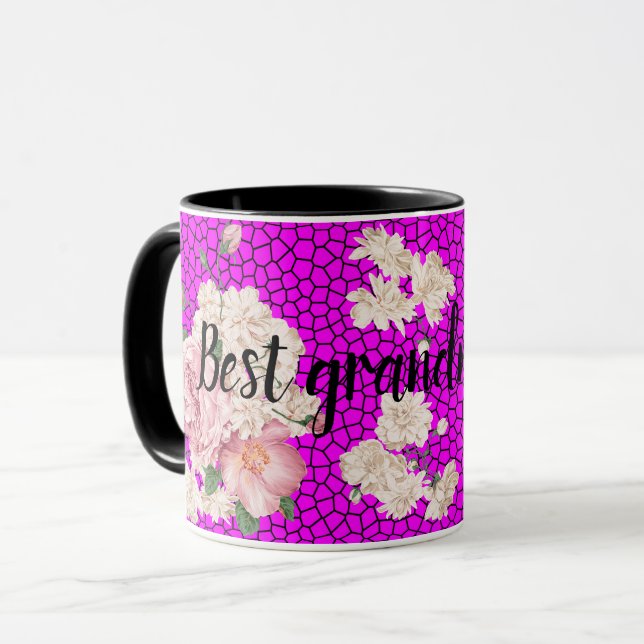 Beste Großmutter je Tasse (Vorderseite Links)