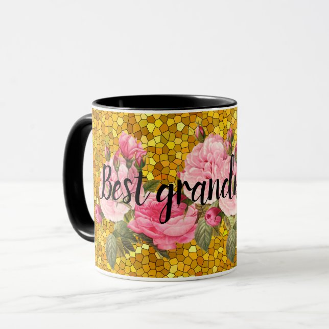 Beste Großmutter je Tasse (Vorderseite Links)