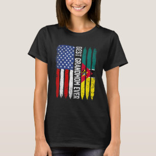 Beste Großmutter je unter uns Mosambik Flag Mutter T-Shirt