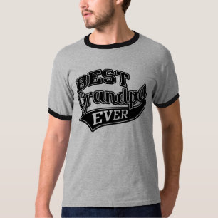 Beste Großvater-überhaupt Baseballstadion-Art T-Shirt