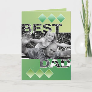 Beste Grußkarte für Vater Karte