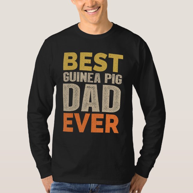 Beste Guinea Schweinefleisch Vater Ever Funny Spri T-Shirt (Vorderseite)