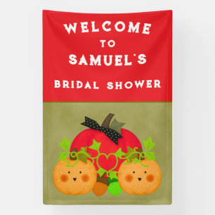 Beste Halloween Hochzeitsdusche Willkommensschild Banner