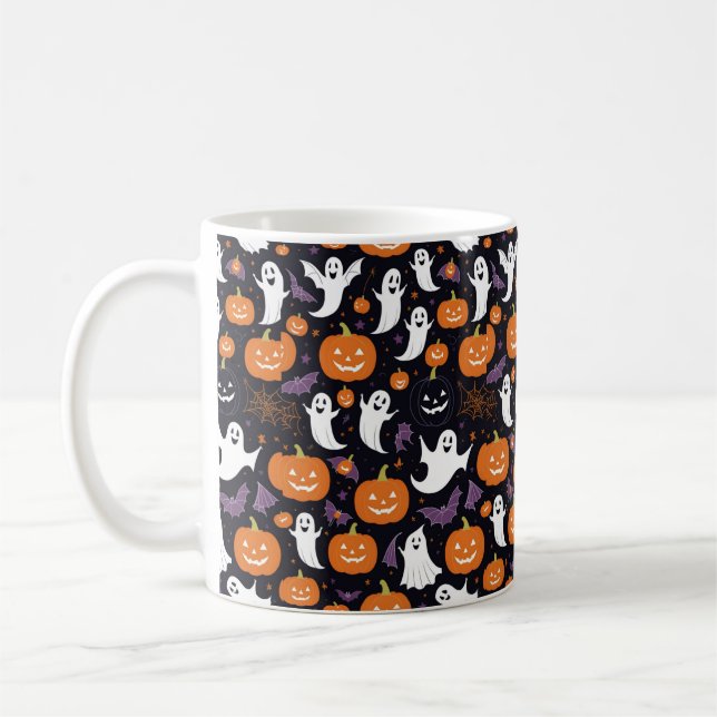 Beste Halloween-Tasse für Ihren Trick oder Ihre Be Kaffeetasse (Links)