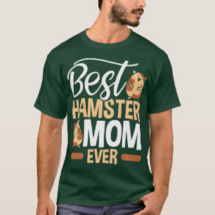 Beste Hamster-Mama je Niedlich Hamster Lover Mütte T-Shirt