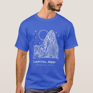 Beste Hauptstadt Riff Nationalpark California T-Shirt