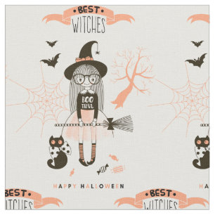 Beste Hexen glückliches Halloween Stoff