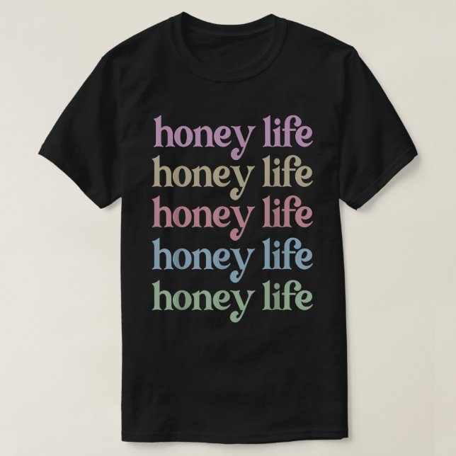 Beste Honig Großmutter Honey Großmutter Anerkennun T-Shirt (Design vorne)