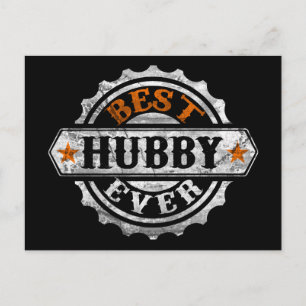 Beste Hubby je Postkarte