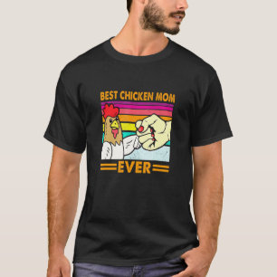 Beste Hühner-Mama Aller Zeiten Hühner Mama Land Fa T-Shirt