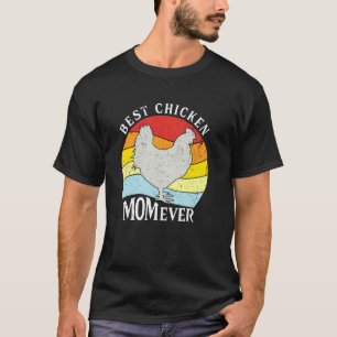 Beste Hühner-Mama Allerzeit Muttertag Vintage Huhn T-Shirt